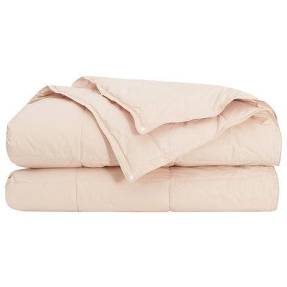 Piumone 220 x 240 cm Tutte le stagioni Fibra di Kapok Beige