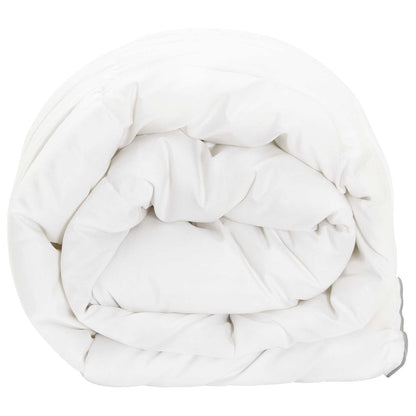 Piumino Letto Estivo Bianco 155 x 200 cm Fibra di bambù | homemem39