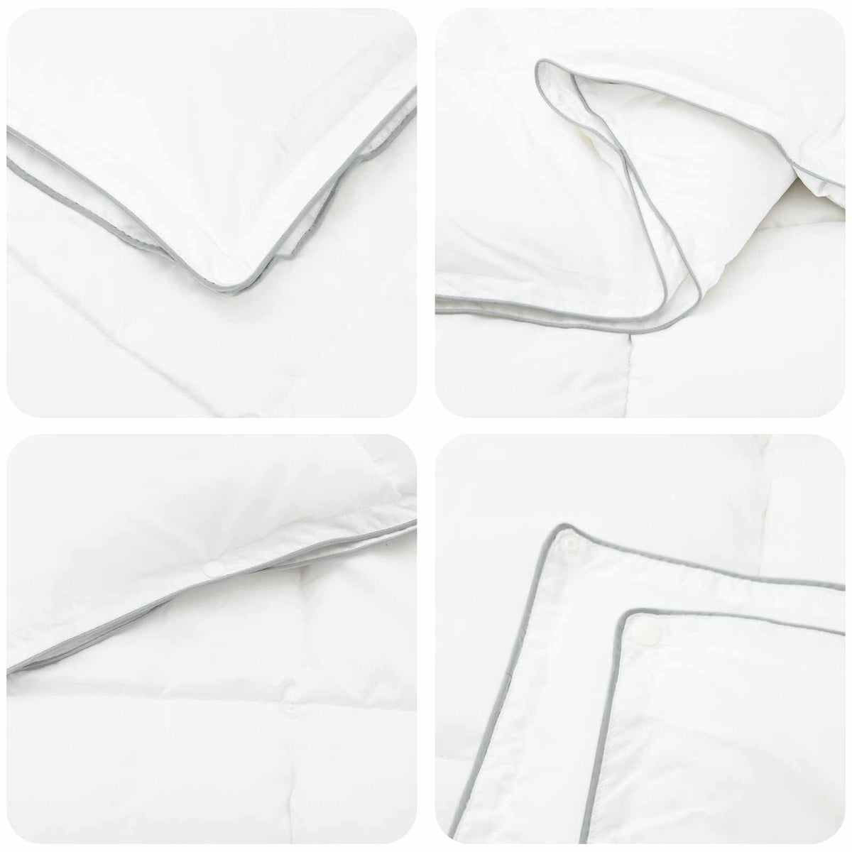 Piumone Completo Annuale Bianco 140 x 220 cm Fibra di bambù