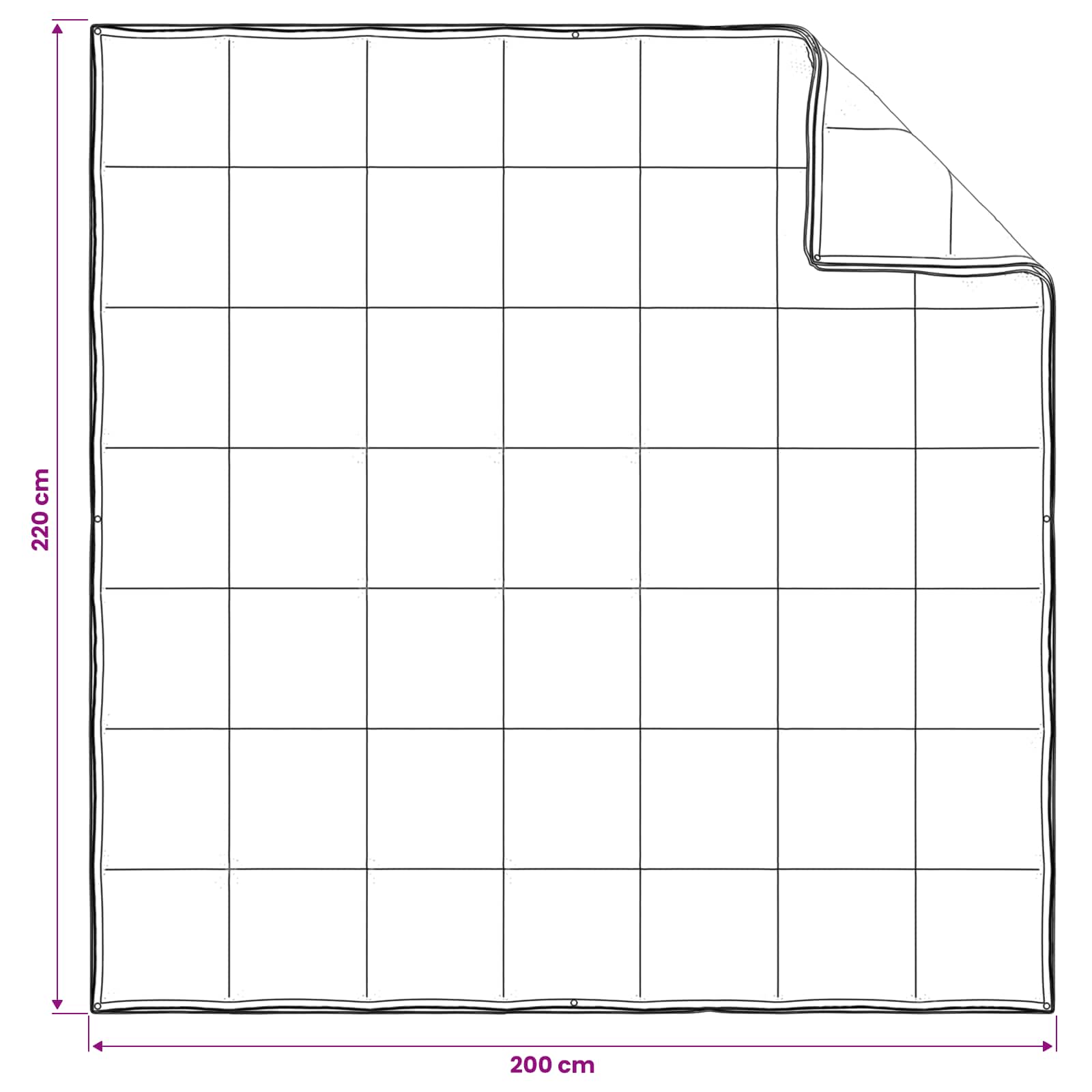 Piumone Completo Annuale Bianco 200 x 220 cm Fibra di bambù | homemem39
