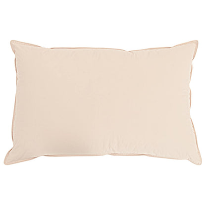 Cuscino 40 x 60 cm Tutte le stagioni Fibra di Kapok Beige
