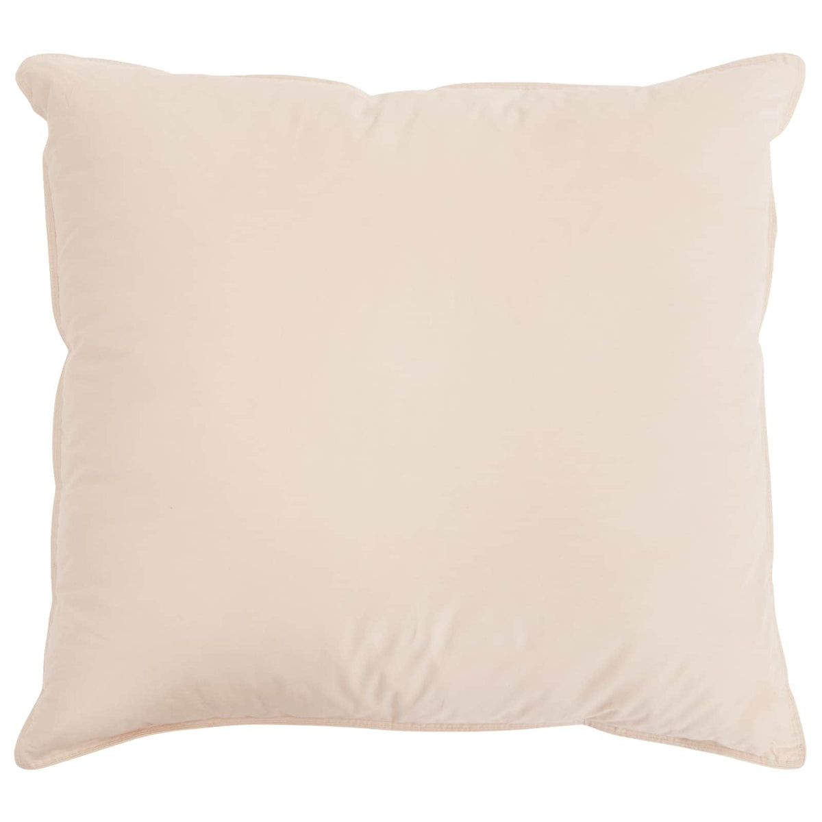 Cuscino 50 x 50 cm Tutte le stagioni Fibra di Kapok Beige