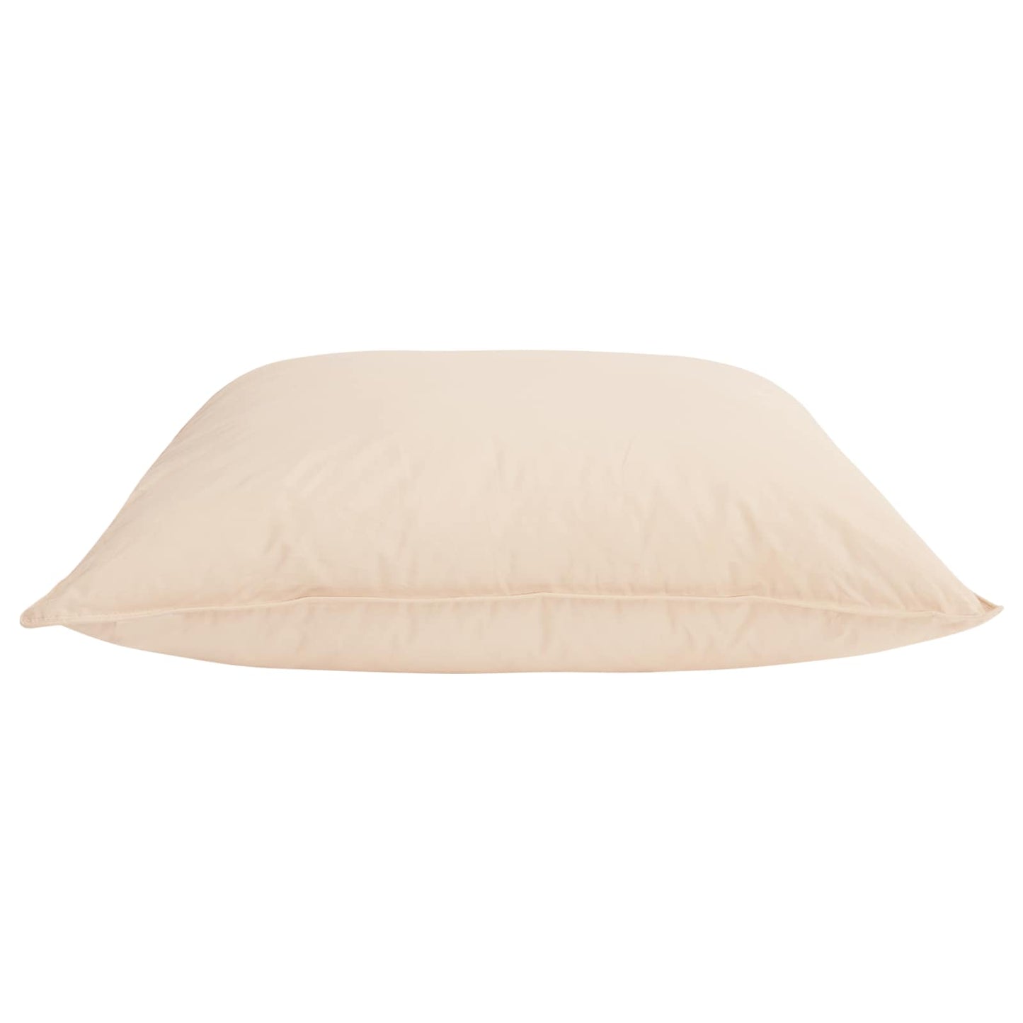 Cuscino 2 pz 30 x 50 cm Tutte le stagioni Fibra di Kapok Beige