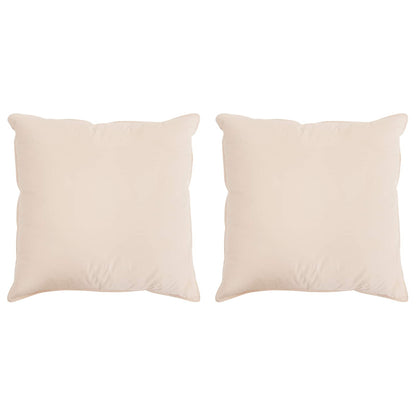 Cuscino 2 pcs Beige 65 x 65 cm Fibra di Kapok | homemem39