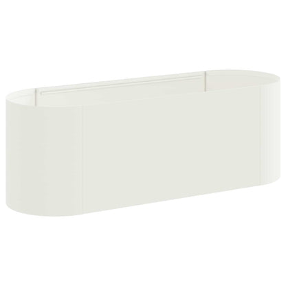Letto rialzato da giardino Bianco 120 x 40 x 40 cm | homemem39
