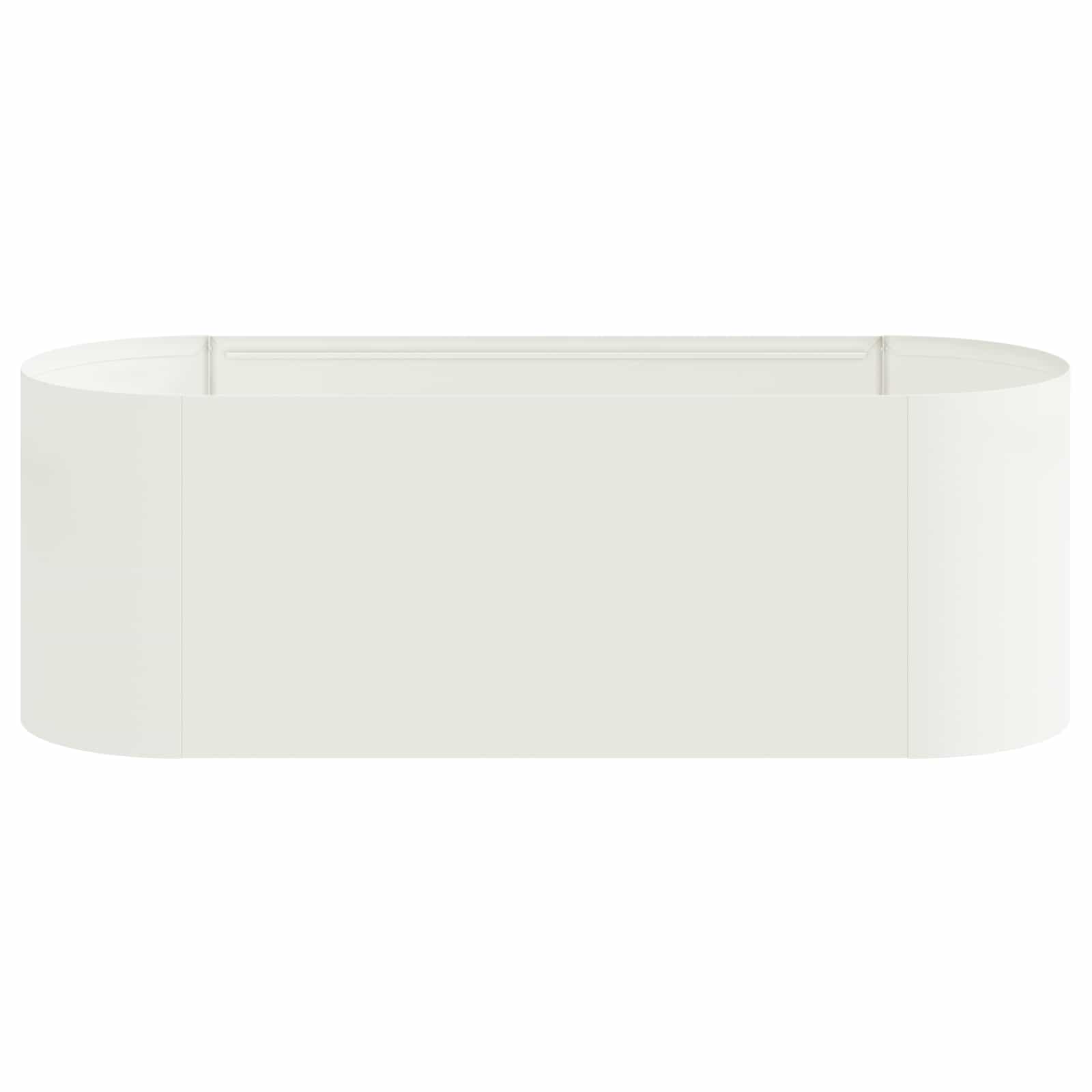 Letto rialzato da giardino Bianco 120 x 40 x 40 cm | homemem39