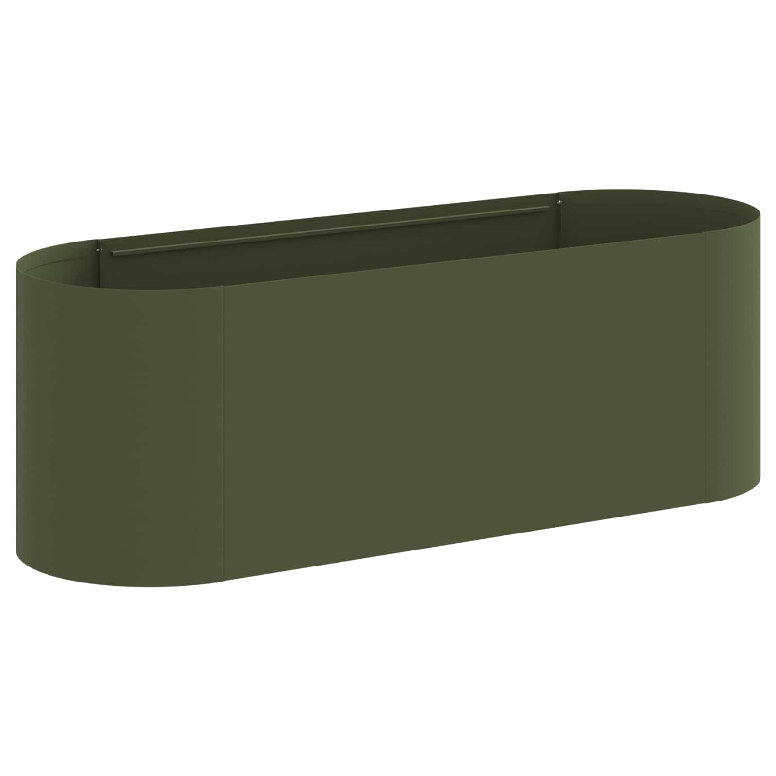 Letto rialzato da giardino Verde Oliva 120 x 40 x 40 cm | homemem39