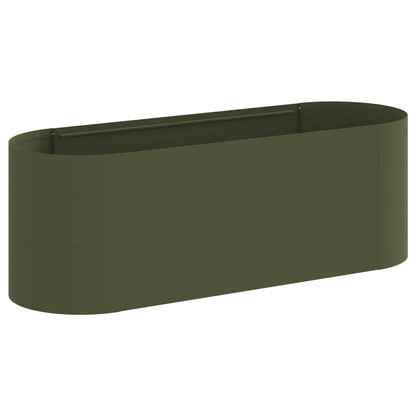 Letto rialzato da giardino Verde Oliva 120 x 40 x 40 cm | homemem39