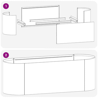 Letto rialzato da giardino Acciaio Inox 120 x 40 x 40 cm | homemem39