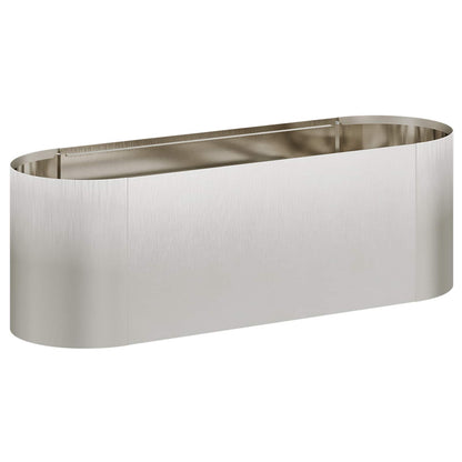 Letto rialzato da giardino Acciaio Inox 120 x 40 x 40 cm | homemem39