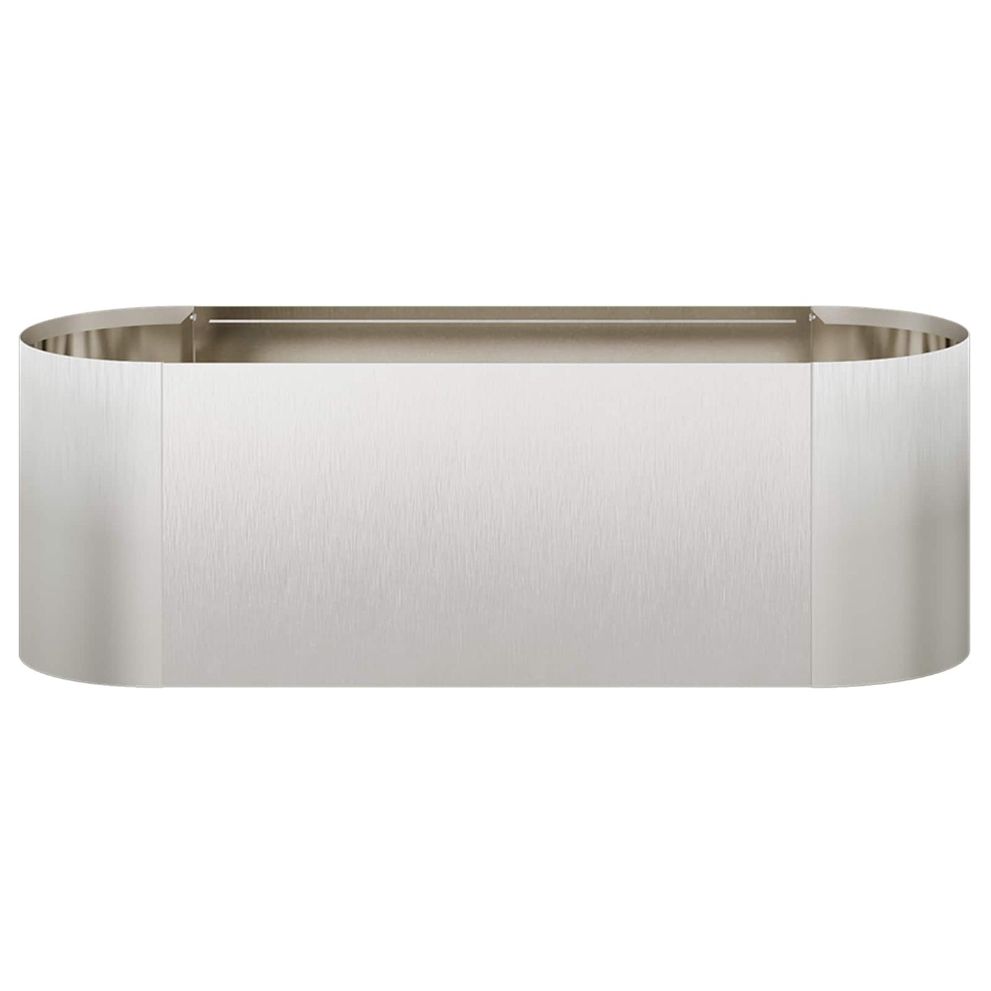 Letto rialzato da giardino Acciaio Inox 120 x 40 x 40 cm | homemem39