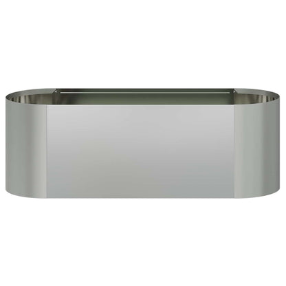 Letto rialzato da giardino Acciaio zincato 120 x 40 x 40 cm | homemem39