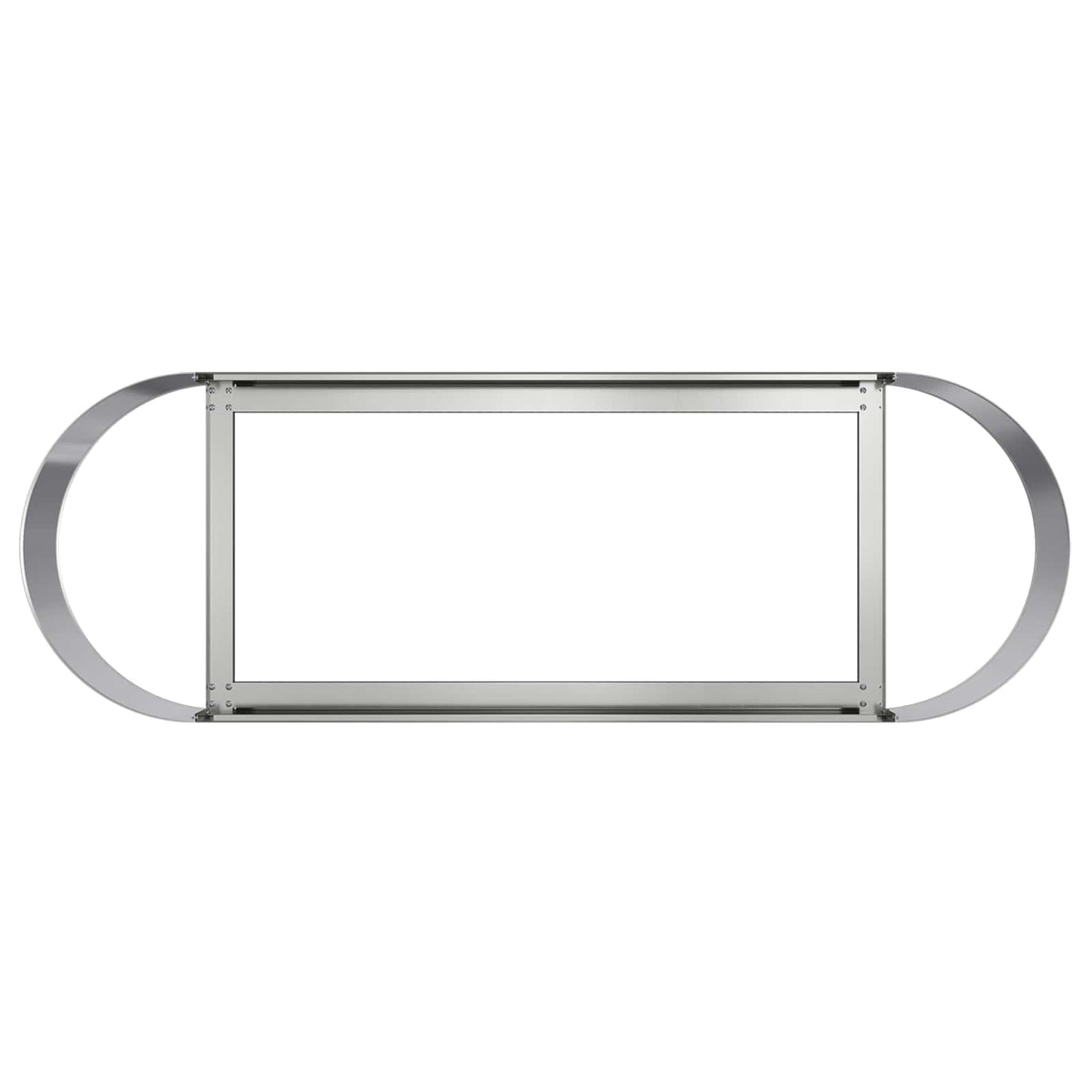 Letto rialzato da giardino Acciaio zincato 120 x 40 x 40 cm | homemem39