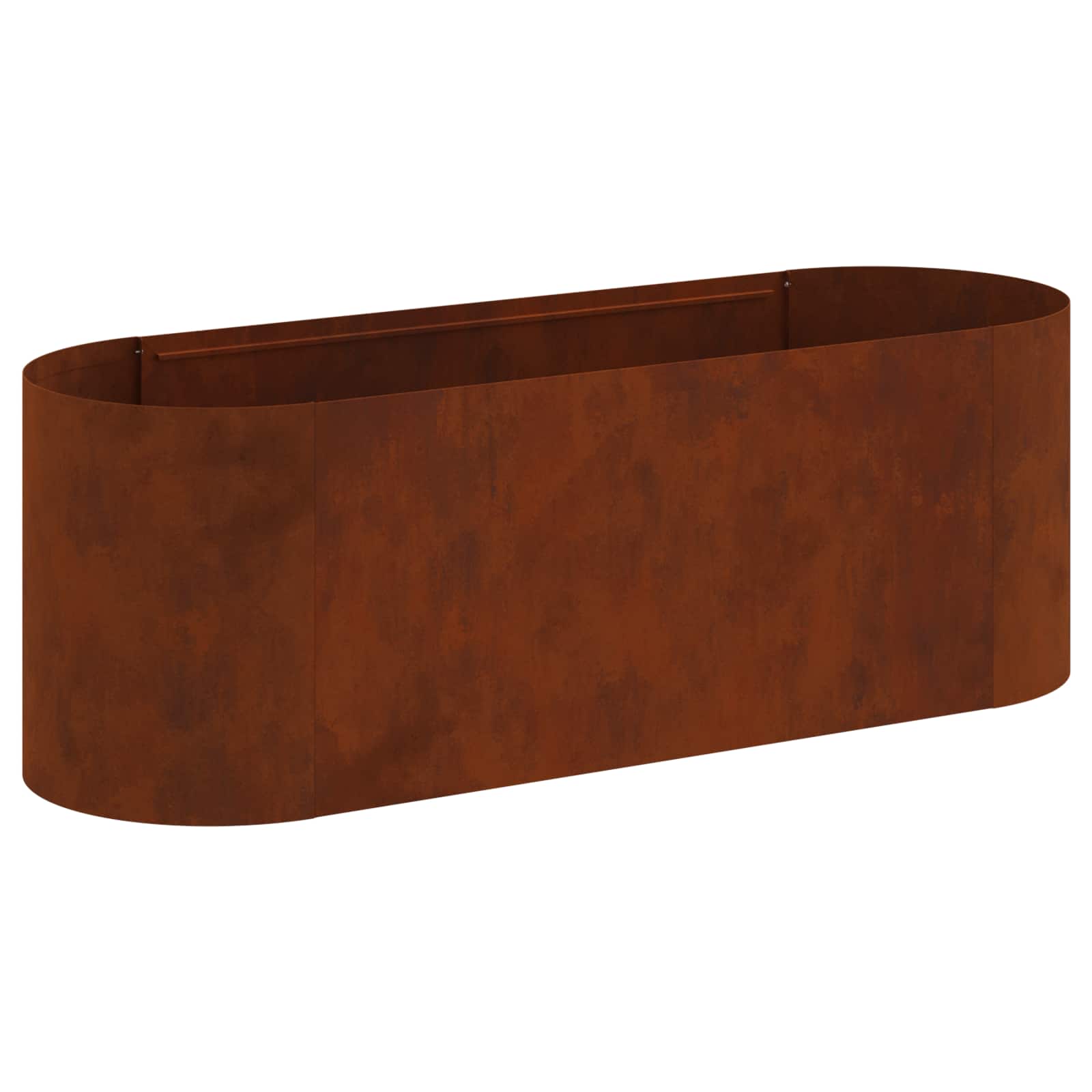 Letto rialzato da giardino Acciaio Corten 120 x 40 x 40 cm | homemem39