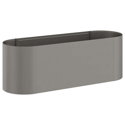 Letto rialzato da giardino Acciaio Corten 120 x 40 x 40 cm | homemem39
