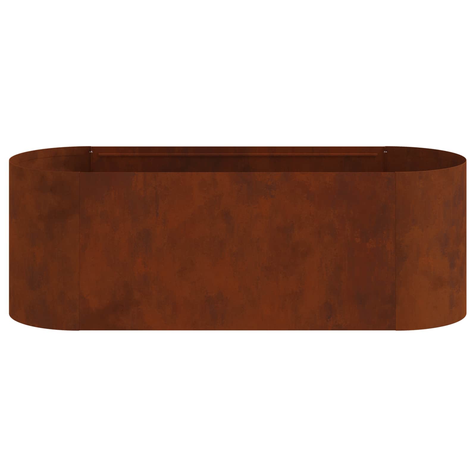 Letto rialzato da giardino Acciaio Corten 120 x 40 x 40 cm | homemem39