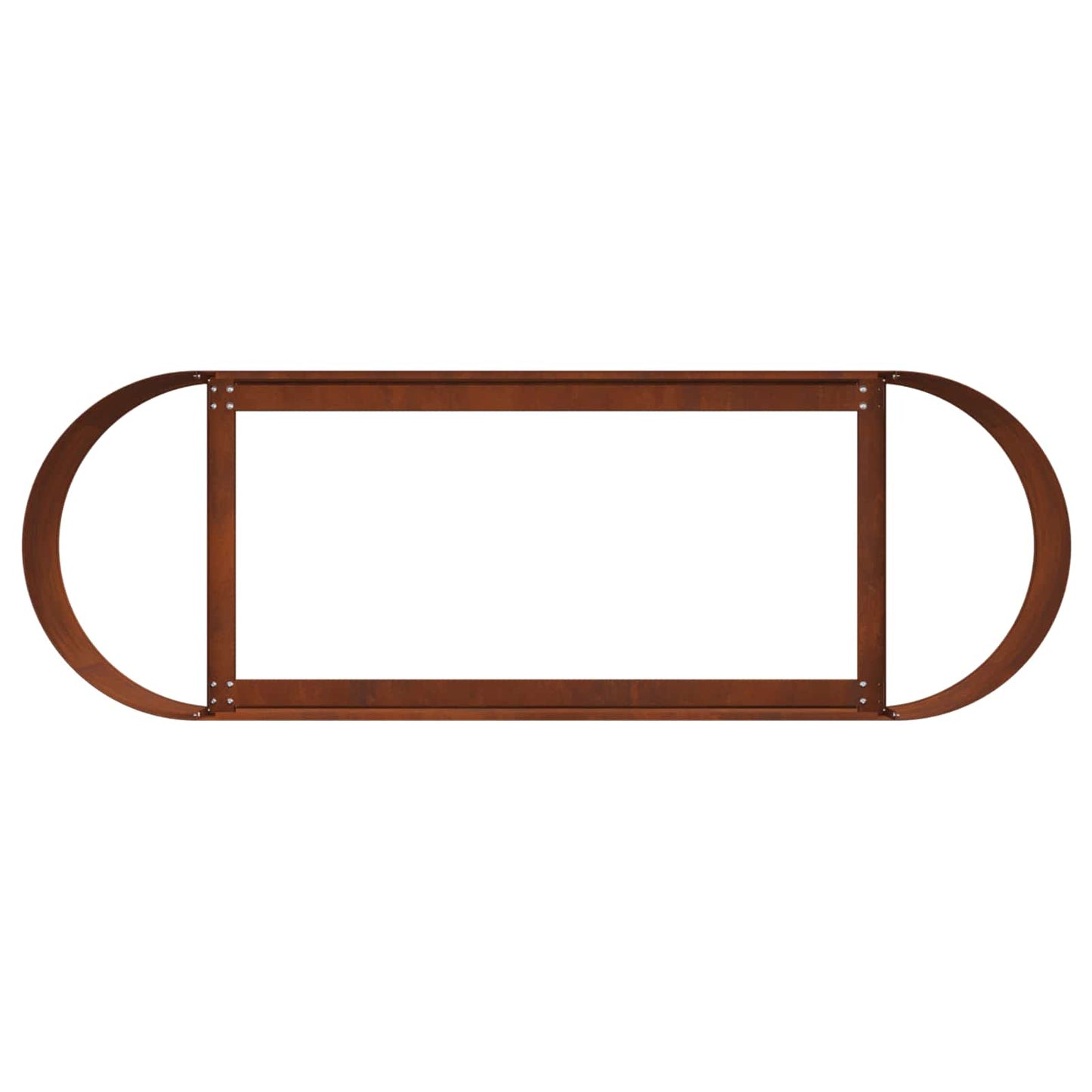 Letto rialzato da giardino Acciaio Corten 120 x 40 x 40 cm | homemem39