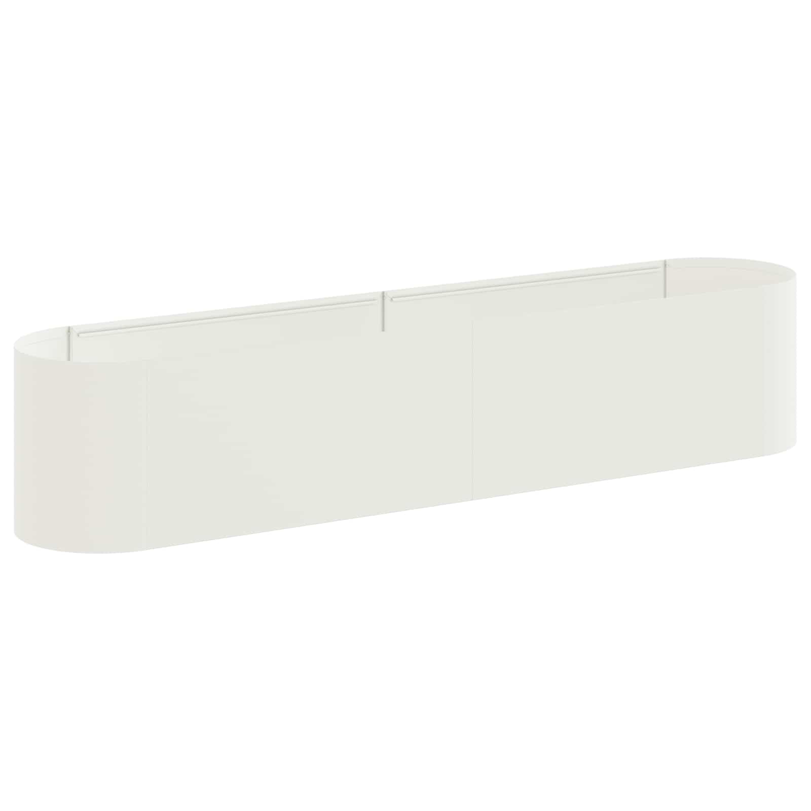 Letto rialzato da giardino Bianco 200 x 40 x 40 cm | homemem39