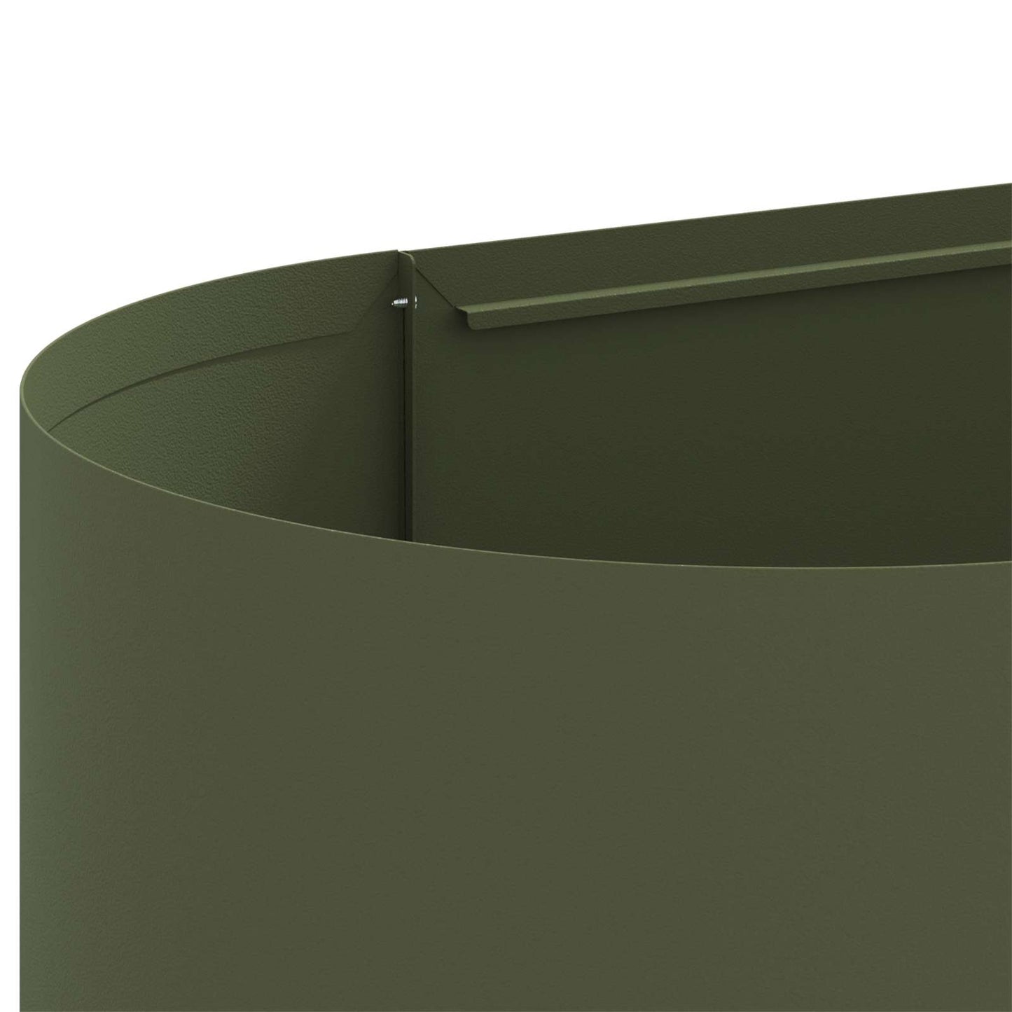 Letto rialzato da giardino Verde Oliva 200 x 40 x 40 cm | homemem39