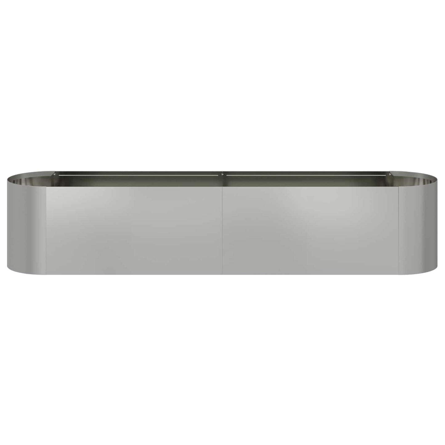 Letto rialzato da giardino Acciaio zincato 200 x 40 x 40 cm | homemem39