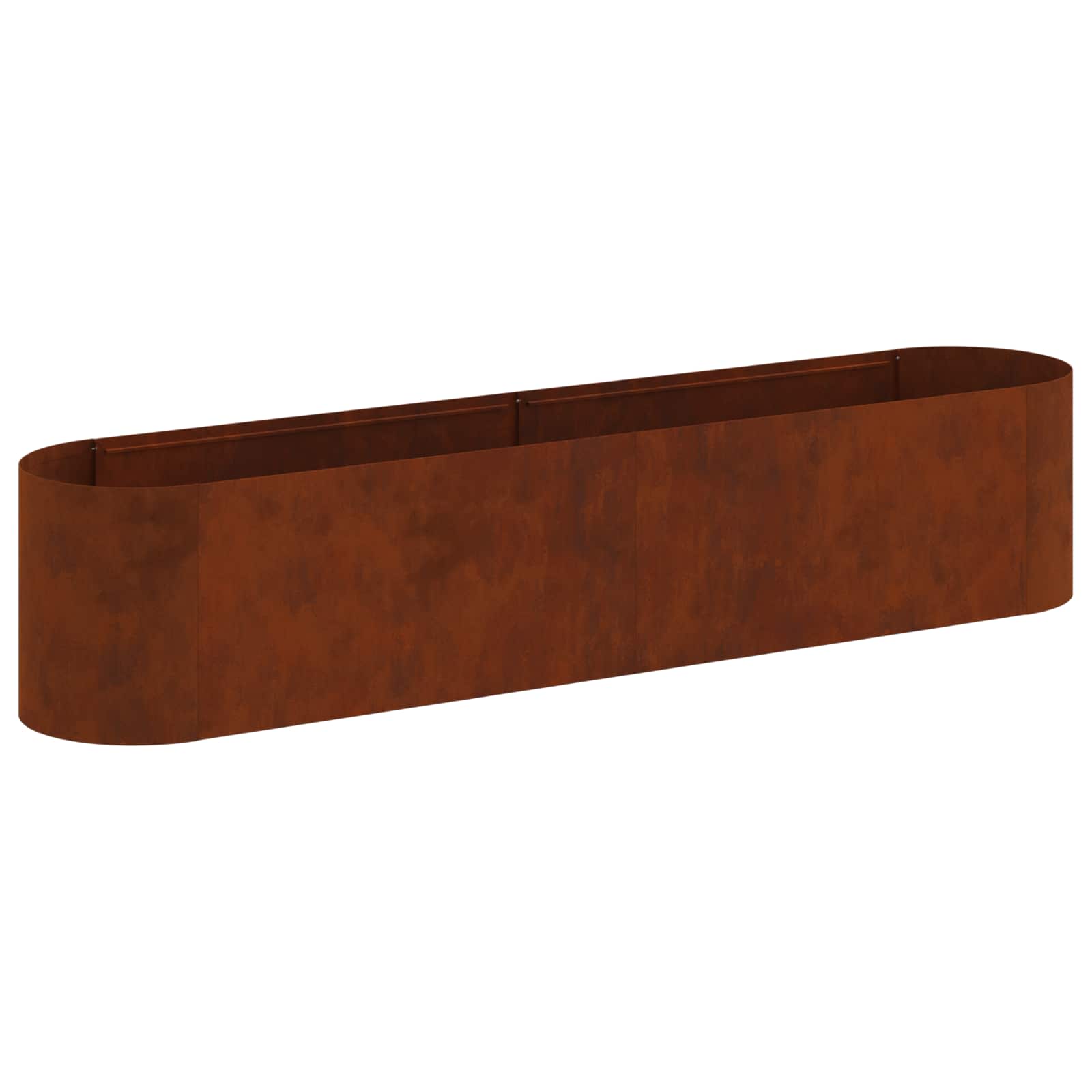 Letto rialzato da giardino Acciaio Corten 200 x 40 x 40 cm | homemem39
