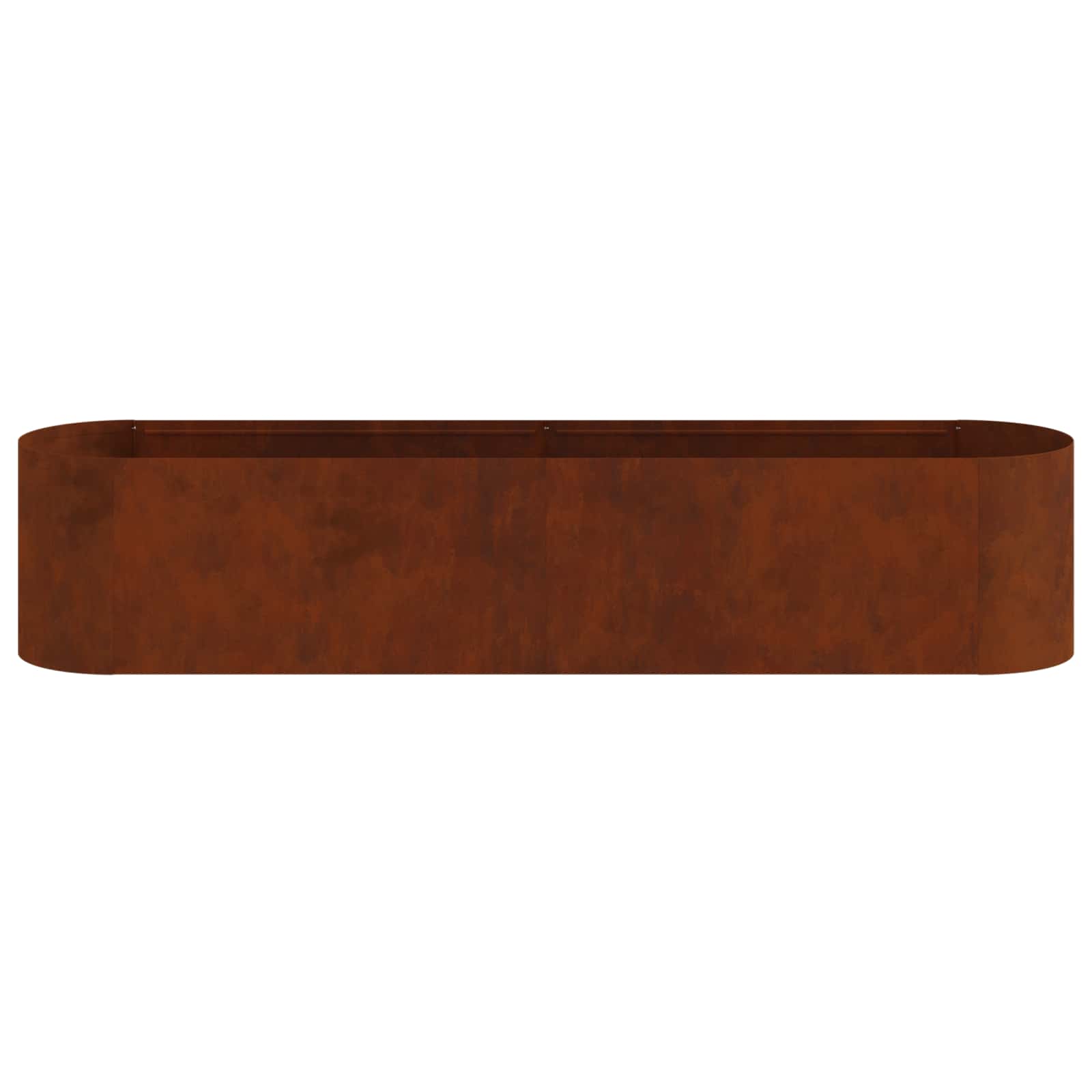 Letto rialzato da giardino Acciaio Corten 200 x 40 x 40 cm | homemem39