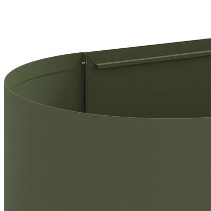 Letto rialzato da giardino Verde Oliva 280 x 40 x 40 cm | homemem39