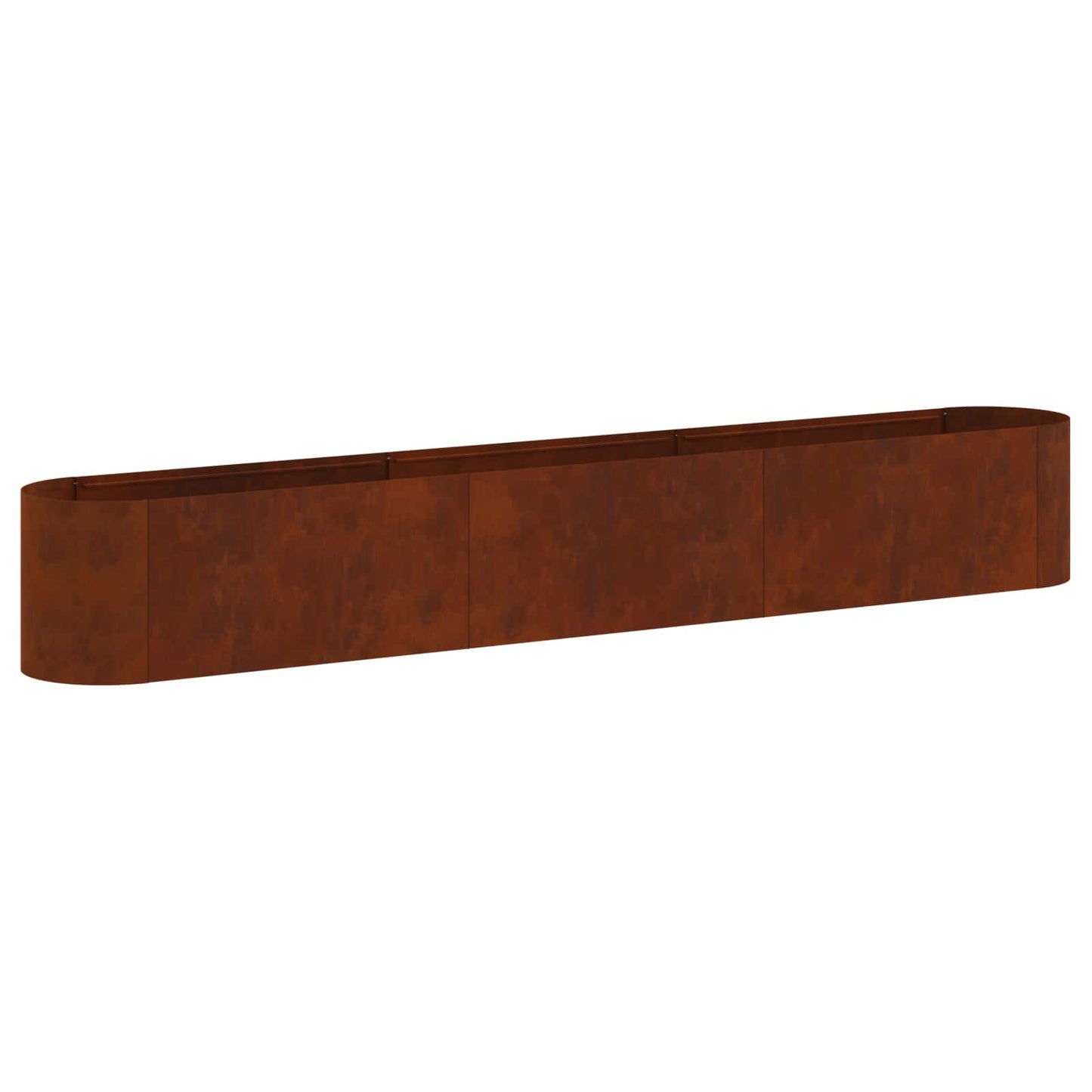 Letto rialzato da giardino Acciaio Corten 280 x 40 x 40 cm | homemem39
