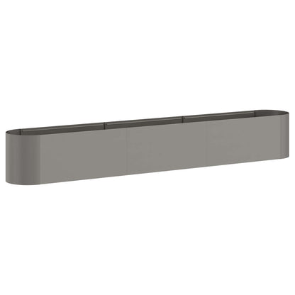 Letto rialzato da giardino Acciaio Corten 280 x 40 x 40 cm | homemem39