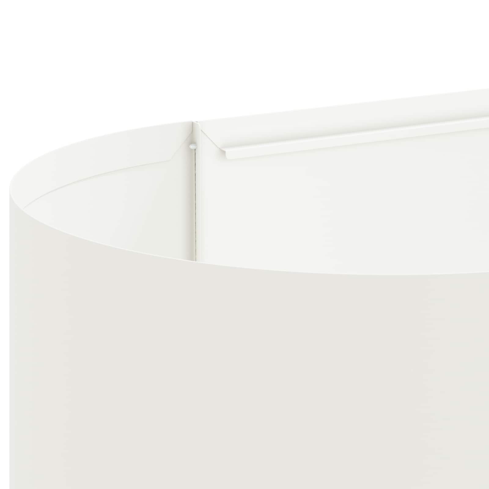 Letto rialzato da giardino Bianco 360 x 40 x 40 cm | homemem39