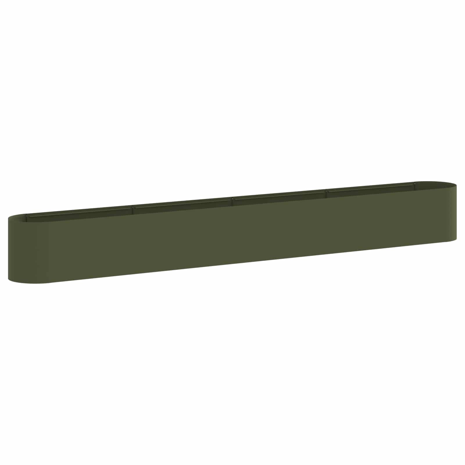 Letto rialzato da giardino Verde Oliva 360 x 40 x 40 cm | homemem39