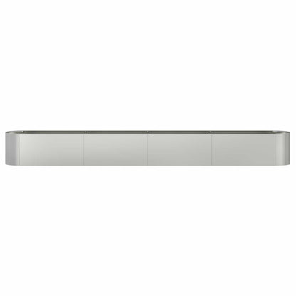 Letto rialzato da giardino Acciaio zincato 360 x 40 x 40 cm | homemem39