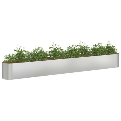 Letto rialzato da giardino Acciaio zincato 360 x 40 x 40 cm | homemem39
