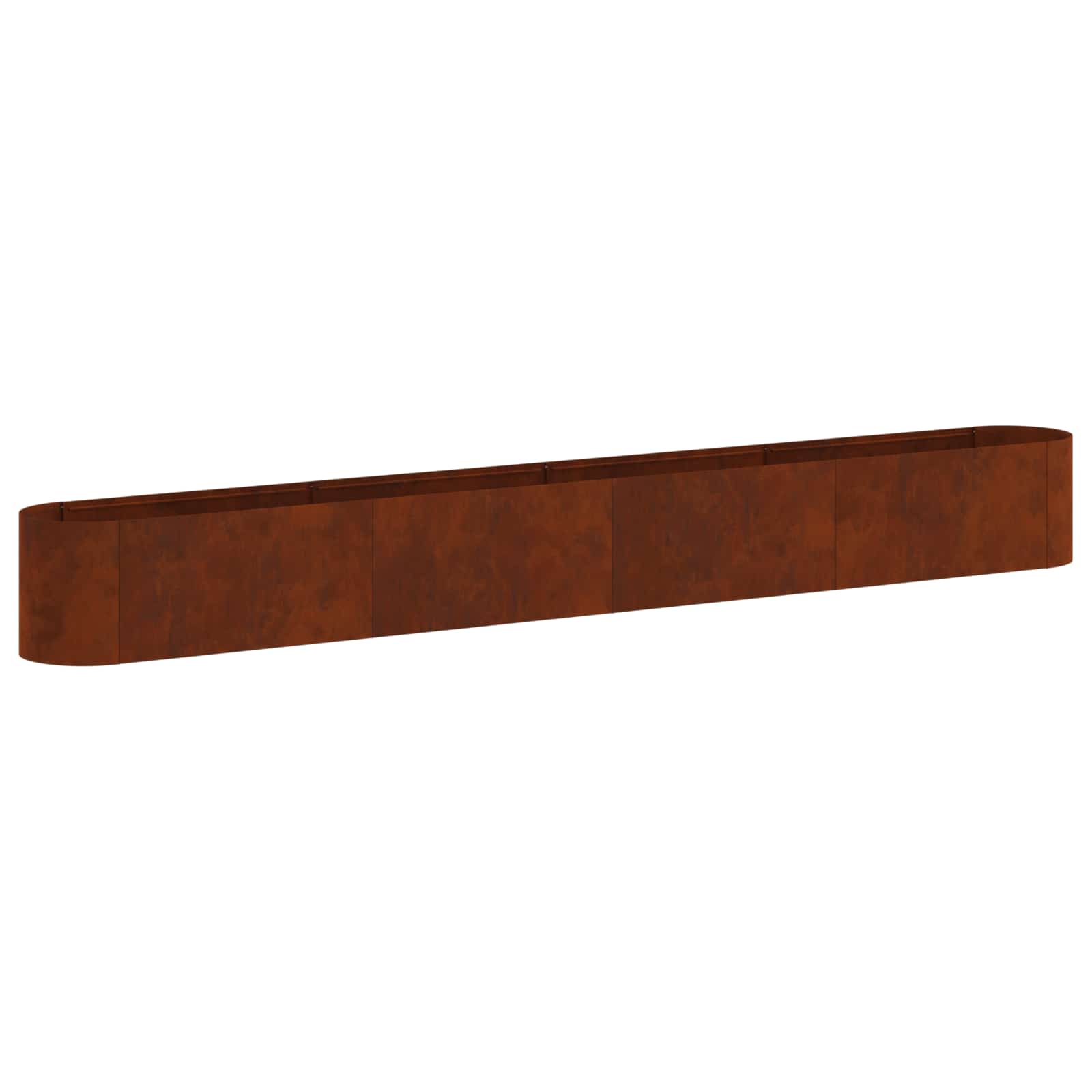 Letto rialzato da giardino Acciaio Corten 360 x 40 x 40 cm | homemem39