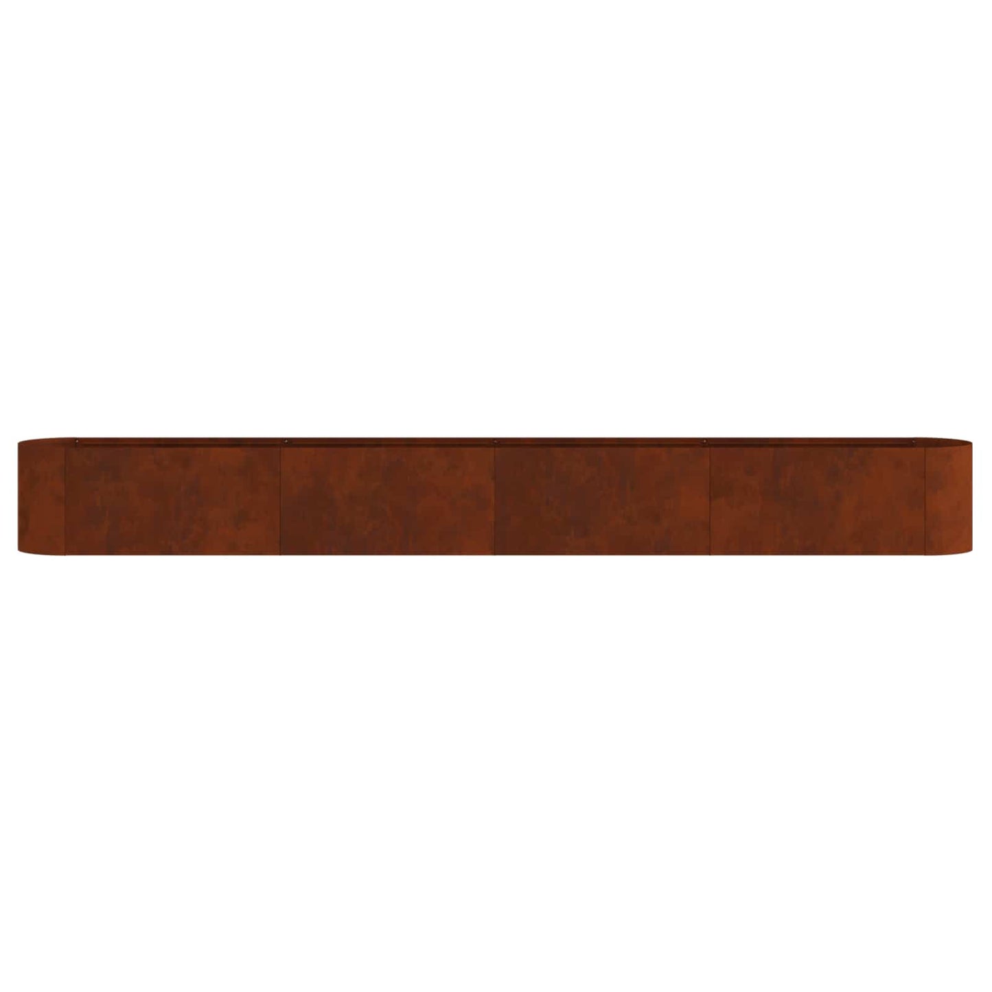 Letto rialzato da giardino Acciaio Corten 360 x 40 x 40 cm | homemem39