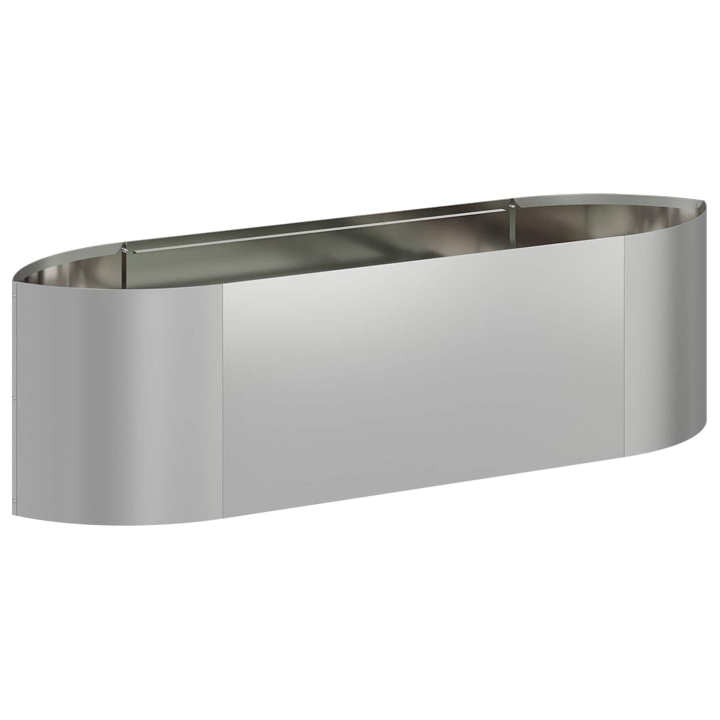 Letto rialzato da giardino Acciaio zincato 140 x 40 x 40 cm | homemem39