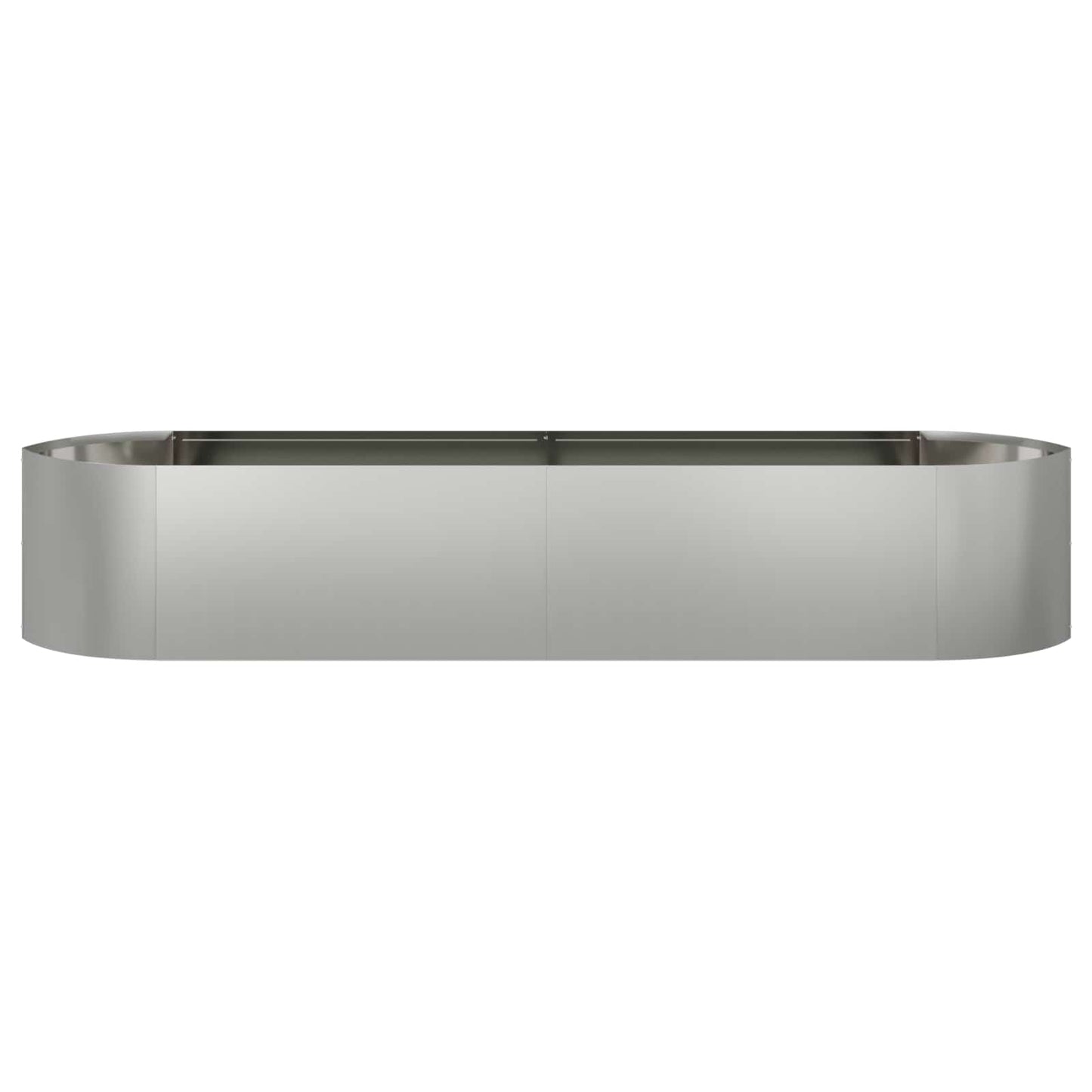 Letto rialzato da giardino Acciaio zincato 220 x 40 x 40 cm | homemem39