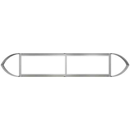 Letto rialzato da giardino Acciaio zincato 220 x 40 x 40 cm | homemem39