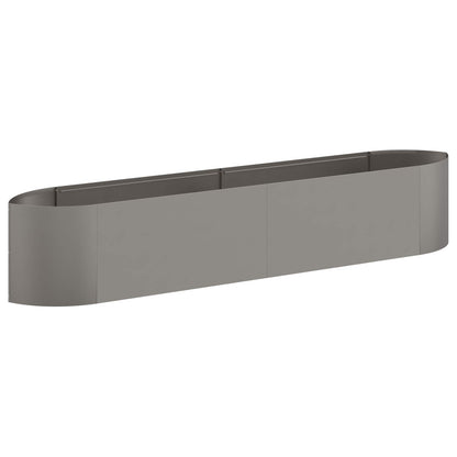 Letto rialzato da giardino Acciaio Corten 220 x 40 x 40 cm | homemem39