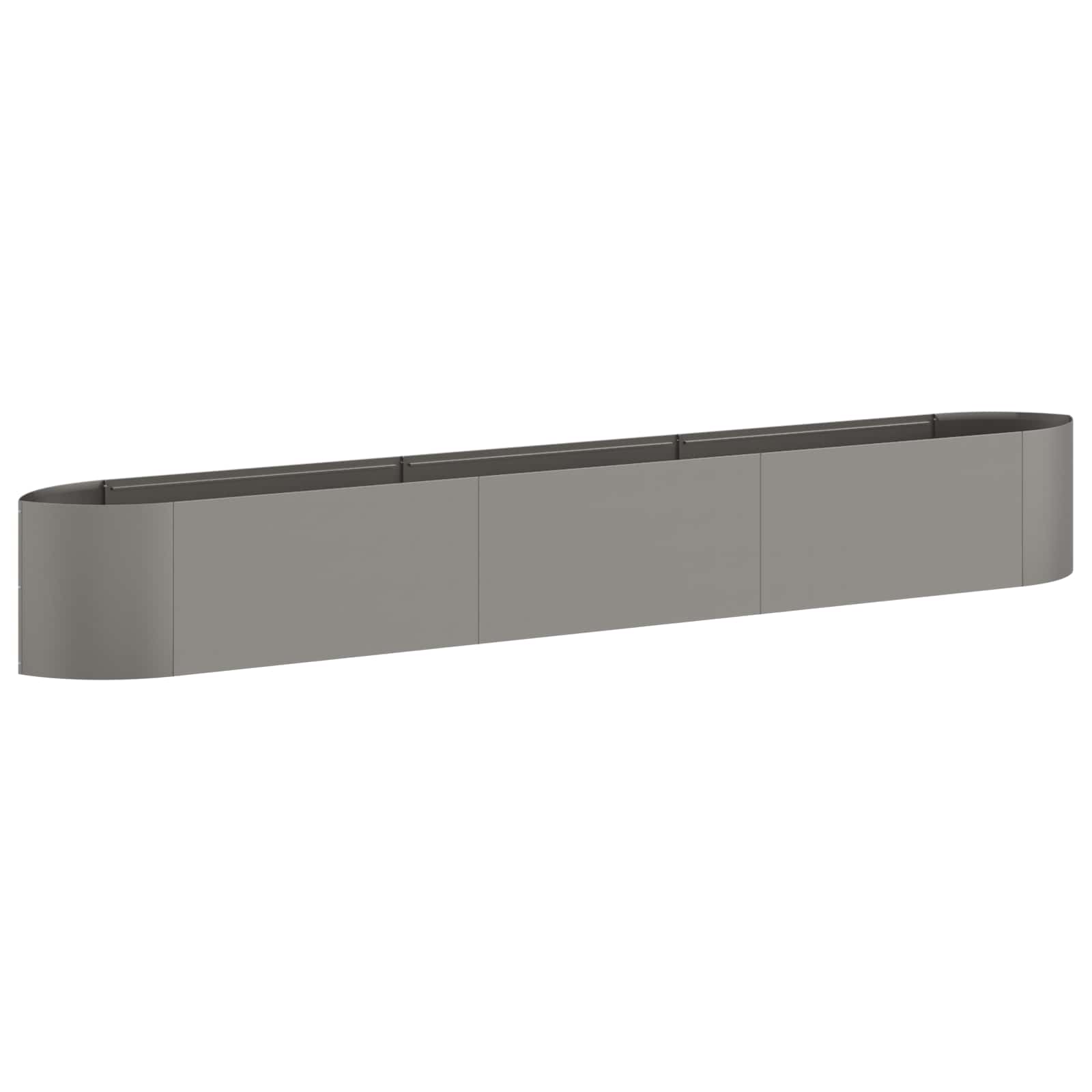 Letto rialzato da giardino Acciaio Corten 300 x 40 x 40 cm | homemem39