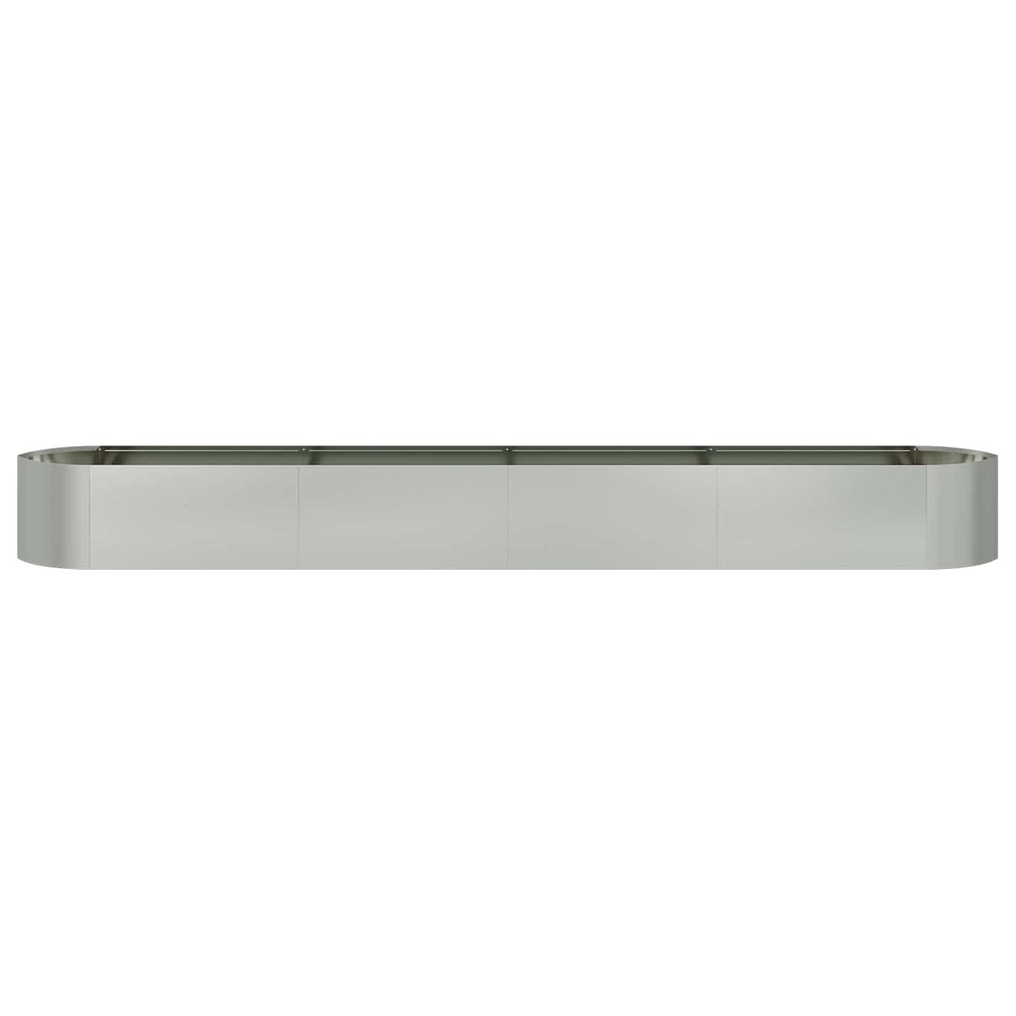 Letto rialzato da giardino Acciaio zincato 380 x 40 x 40 cm | homemem39
