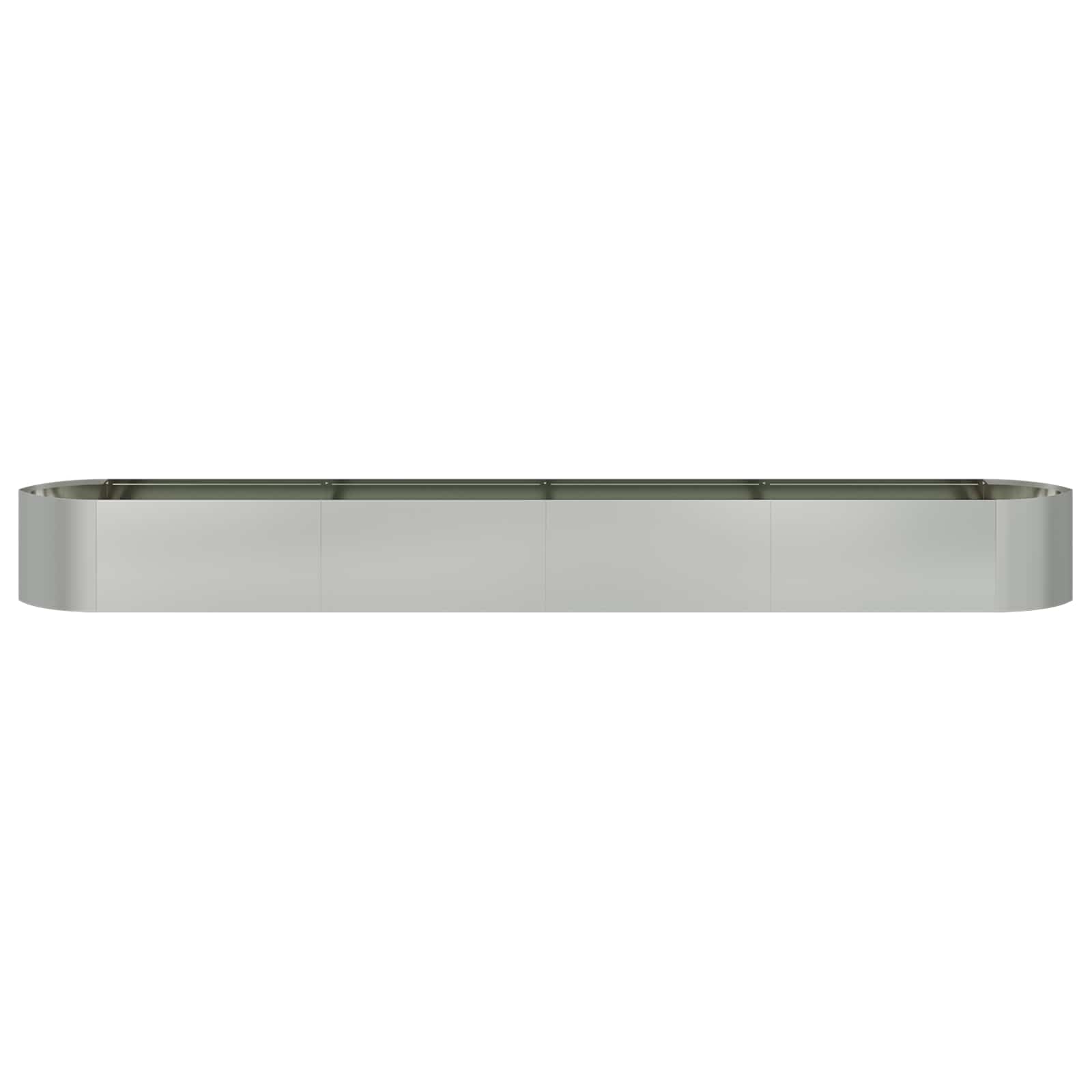 Letto rialzato da giardino Acciaio zincato 380 x 40 x 40 cm | homemem39