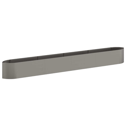 Letto rialzato da giardino Acciaio Corten 380 x 40 x 40 cm | homemem39