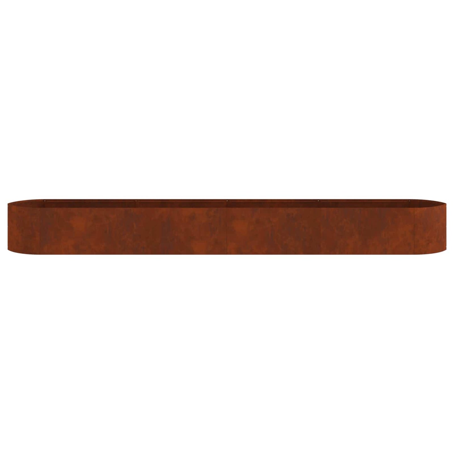 Letto rialzato da giardino Acciaio Corten 380 x 40 x 40 cm | homemem39
