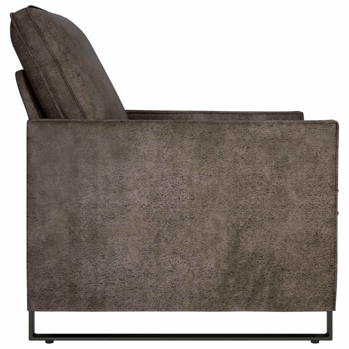Divano Singolo Grigio Scuro 70 x 81 x 82 cm | homemem39