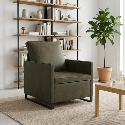 Poltrona Verde militare 70 x 81 x 82 cm | homemem39