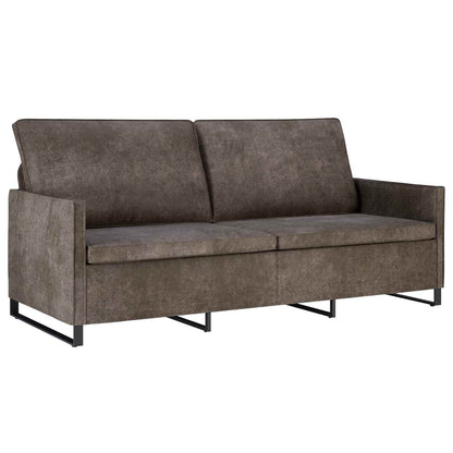 Divano a 3 posti Grigio Scuro 190 x 81 x 82 cm | homemem39
