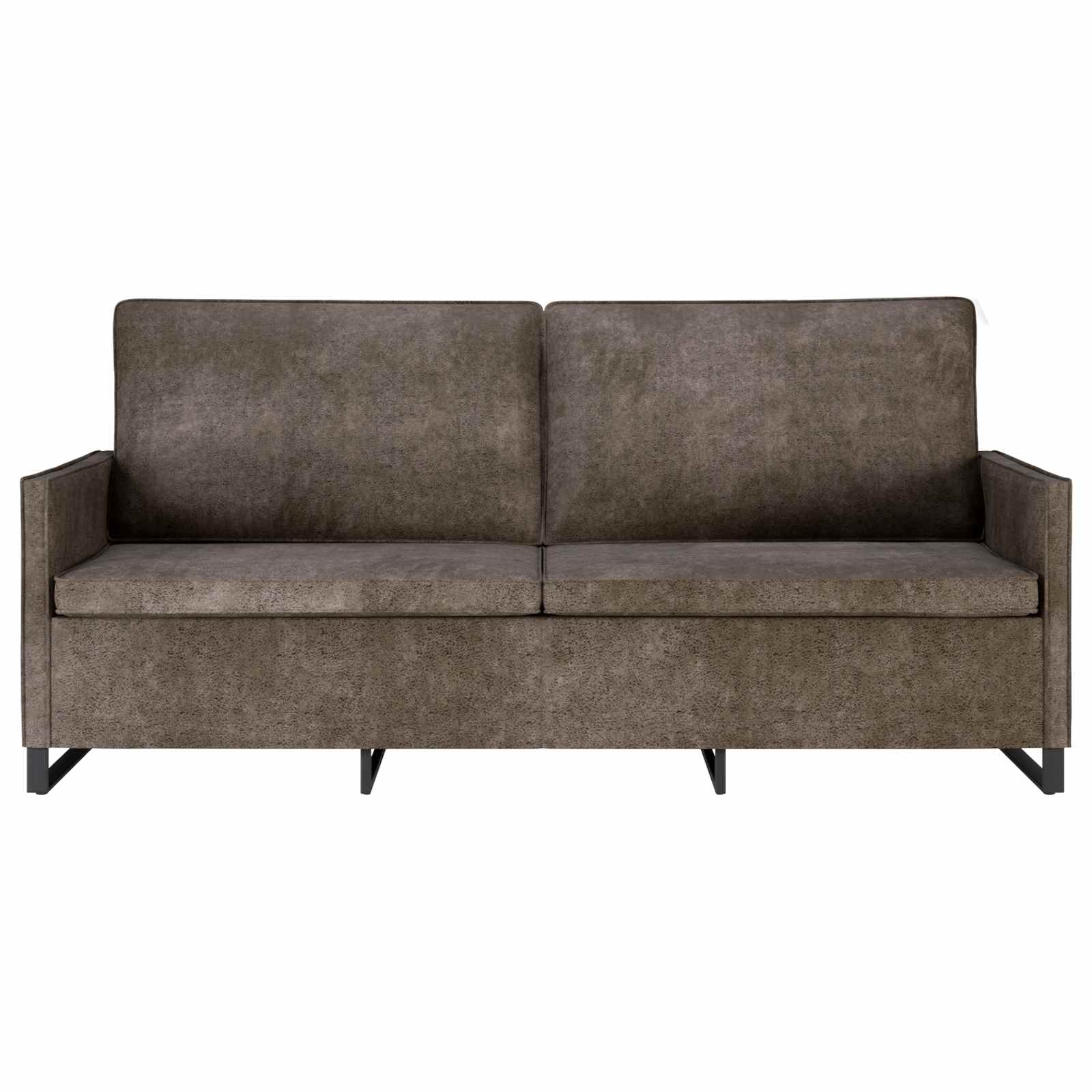 Divano a 3 posti Grigio Scuro 190 x 81 x 82 cm | homemem39