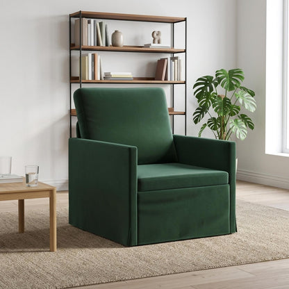 Poltrona Verde Scuro 70 x 81 x 82 cm Velluto (V) | homemem39