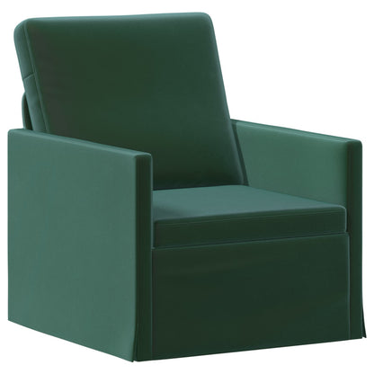 Poltrona Verde Scuro 70 x 81 x 82 cm Velluto (V) | homemem39